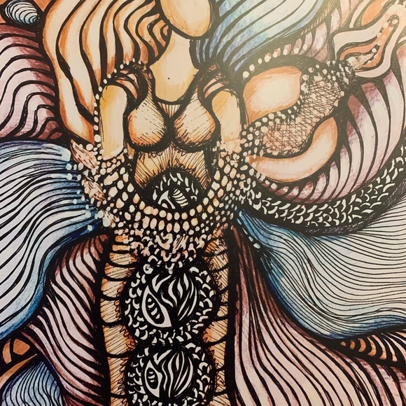 Goddess of Inspiration- 8 by 10 print of original - Picture 5 of 5